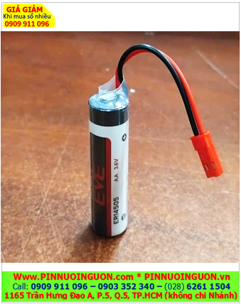 EVE ER14505H (Zắc JST-2P); Pin nuôi nguồn EVE ER14505H lithium 3.6v AA 2600mAh chính hãng
